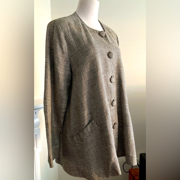 Vintage Houndstooth Suit.     Flora Kung - Picture 1 of 5